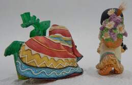 Vintage Enesco Friends Of The Feather Smile Gatherer & Sister Of Peace Figurines alternative image