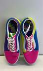 VANS Old Skool Multi Canvas Lace Up Sneakers Shoes Women's Size 7 image number 6