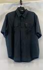 Orvis Men's Grey Button Up Short Sleeve- XL image number 1