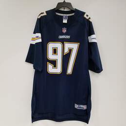 Mens Blue Los Angeles Chargers Joey Bosa #97 Football NFL Jersey Size XL