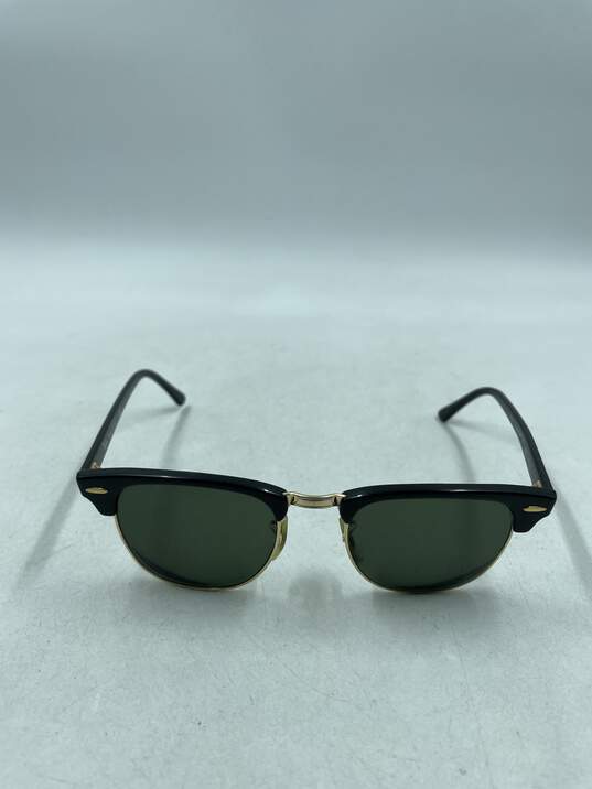 Ray-Ban Black Clubmaster Sunglasses image number 2