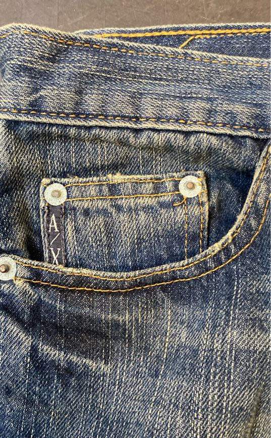 Armani Exchange Women Blue Jeans- Sz 10 image number 5