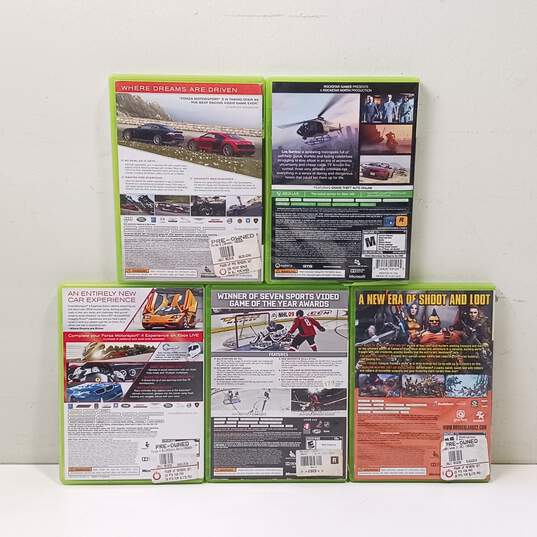 Bundle Of 5 Xbox 360 Games image number 2