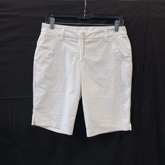 Puma Bermuda Style White Shorts Size 4 image number 1