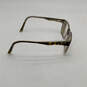 Mens Brown RB5245 Clear Lens Tortoise Frame Full Rim Rectangle Eyeglasses image number 6