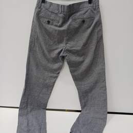 Banana Republic Auden Fit Gray Dress Pants Size 32X32 alternative image