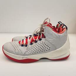 Nike Air Jordan Melo M11 Grey, White Sneakers 716227-015 Size 7.5