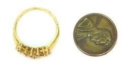 10K Yellow Gold 0.45 CTTW Princess Cut Diamond Ring- For Repair 2.2g alternative image