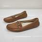 Gucci Brown Leather Bit Loafers Women's Size 6.5 AUTHENTICATED image number 3