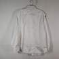 NWT Mens Regular Fit Collared Long Sleeve Button Front Dress Shirt Sz 16.5 32/33 image number 2