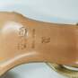 Prada Slingback Sandal Women's Sz 8.5 Metallic Gold image number 7