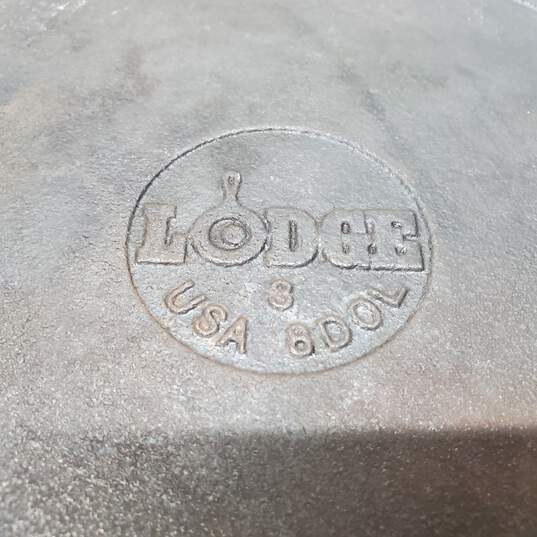 Lodge 3 8DOL Cast Iron Double Dutch Oven image number 7
