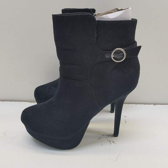 Just Fabulous Dolly Women Booties Black Size 9 image number 4