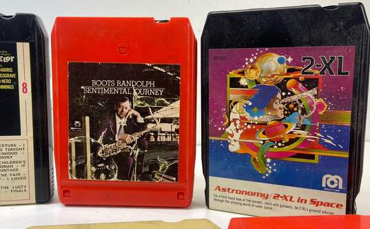 Lot of 8 Assorted 8-Track Cassettes image number 3