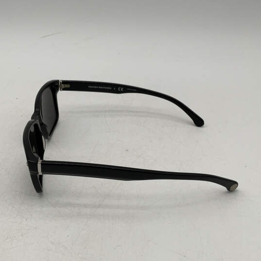 Mens BB 725S Black Frame Full Rim Rectangular Sunglasses With Case image number 4