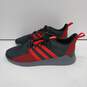 Men's Adidas Questar Flow Black & Red Shoes Size 13 image number 1