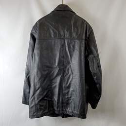 Jim & MaryLou Men's Black Leather Jacket SZ XL alternative image