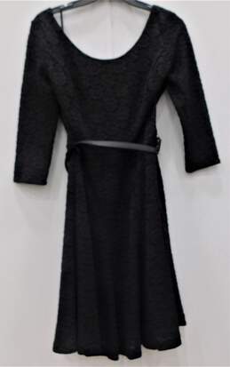 White House Black Market Women's Long Sleeve Black Dress Size 10