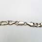 Sterling Silver Figaro Chain 22.5in Necklace 31.2g image number 3