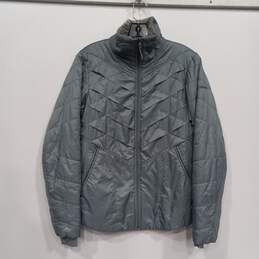 Columbia Gray Interchange Fleece Jacket Women's Size M
