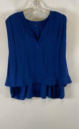 Free People Blue Blouse - Size X Small