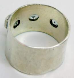 YAM Israel Sterling Silver Topaz Ring 5.0g alternative image