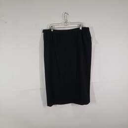 Womens Wool Regular Fit Knee Length Straight & Pencil Skirt Size 18W alternative image