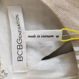 BCBGeneration Women Tan Sleeveless Dress 6 NWT alternative image