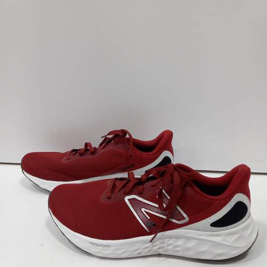 New Balance Fresh Foam Red Sneakers Men's Size 9.5 image number 2