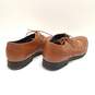 Cole Haan Men's Grand 0s Signature Brown Leather Wing Tip Brogue Dress Shoes Sz. 8.5 image number 4