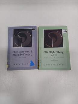 Right Thing To Do 2nd Edition & Elements Of Moral Philosophy 3rd Edition Books alternative image