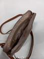 DNKY Khaki Tan Faux Leather Crossbody Bag image number 4