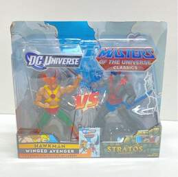 2010 Mattel DC Universe & Masters Of The Universe Classics (Hawkman VS Stratos)