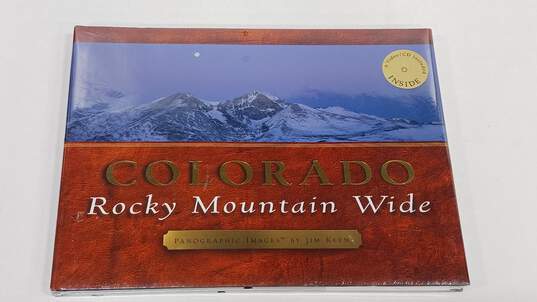 Colorado Rocky Mountain Wide Panographic Images by Jim Keen Hardcover Coffee Table Book image number 1