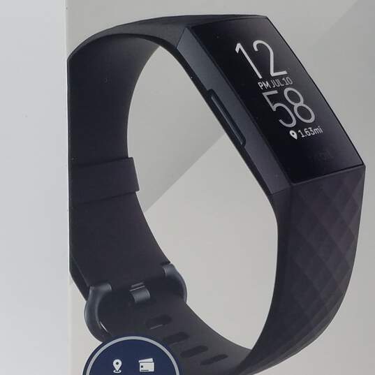 Fitbit Charge 4 Stainless Steel Watch image number 1