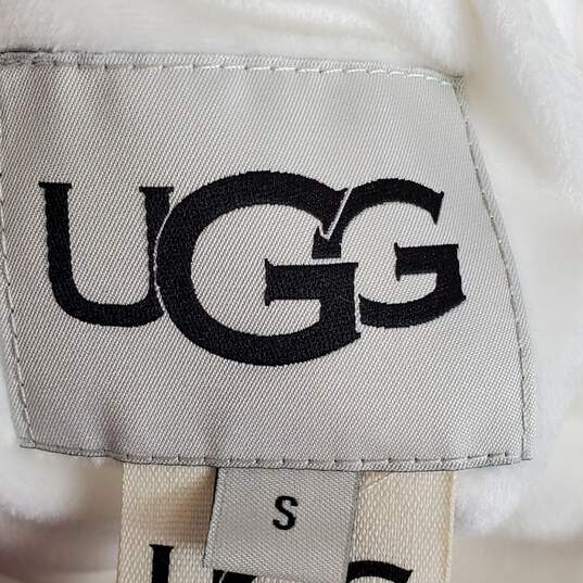 UGG Men Ivory/White Reversible Puffer Vest S image number 3