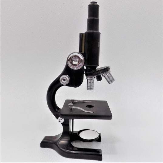 Vintage Spencer Buffalo Cast Metal Scientific Microscope image number 3