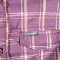 Womens Plaid Regular Fit Long Sleeve Collared Button-Up Shirt Size XS image number 3