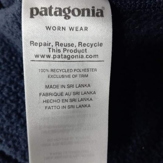 Patagonia Men's Blue 1/4-Zip Sweater Size M image number 4