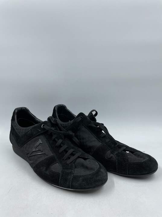 Buy the Authentic Louis Vuitton LV Damier Black Runners M 10