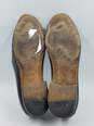 Authentic BALLY Brown Croc Tassel Loafers M 7.5 image number 5