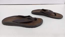 OluKai Women's Brown Sandals Size 11