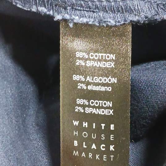 Buy the Women's White House Black Market Navy Cargo Dress Pants