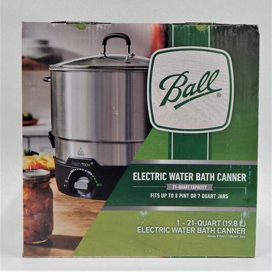 Ball Electric Water Bath Canner & Multi Cooker 21 Qt. NEW Open Box image number 5