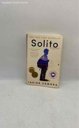 Solito A Memoir by Javier Zamora Paperback Book