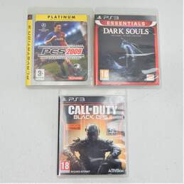 3 PlayStation 3 PS3 PAL European Games Call of Duty Black Ops III, Dark Souls Prepare to Die