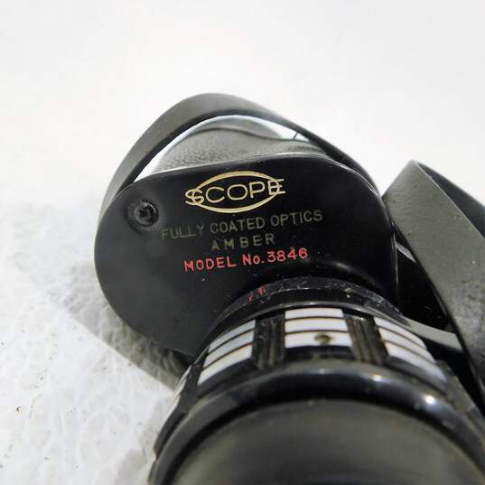 Vintage Scope Zoom Binocular Model #3846 Zoom 6 -12 X 30 mm w/ Case image number 4