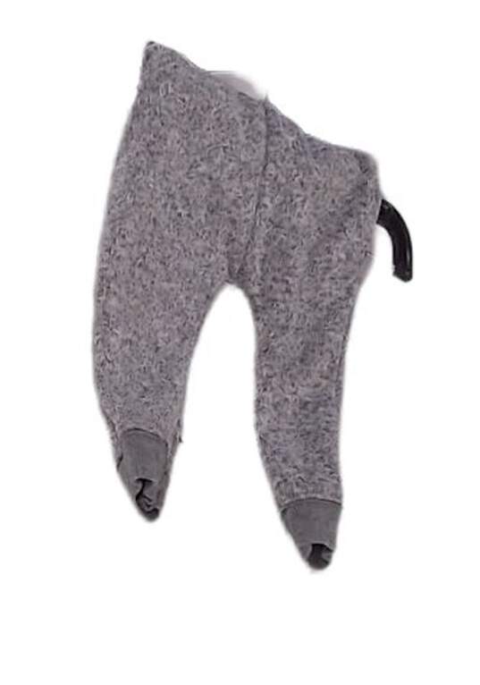 Toddler Boys Gray Elastic Waist Compression Pants Size 9 M image number 1