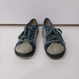 Women's Blue Flat Sneakers Size 8.5