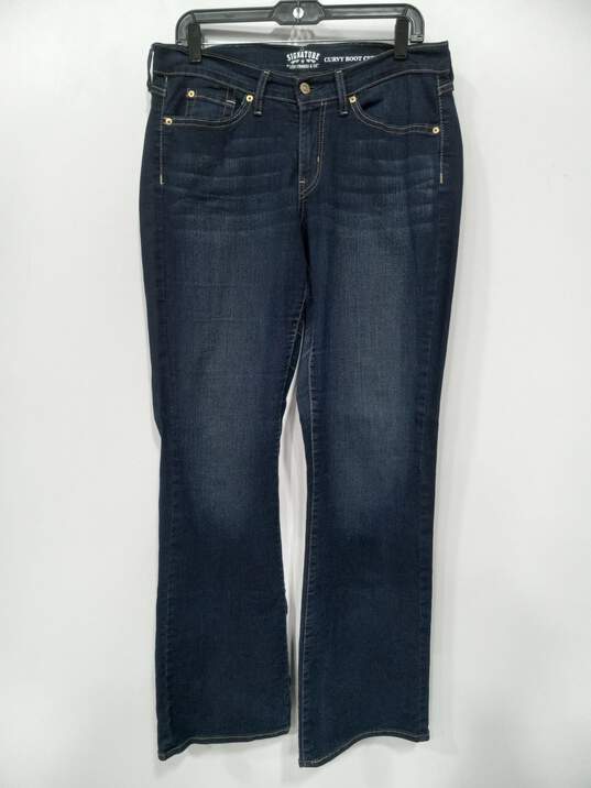 Signature Levi Strauss & Co. Bootcut Jeans Women's Size M image number 1